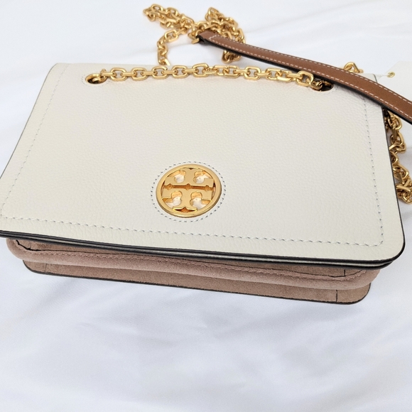 Rare Tory Burch Carson Colorblock Convertible Shoulder Bag - Picture 12 of 16